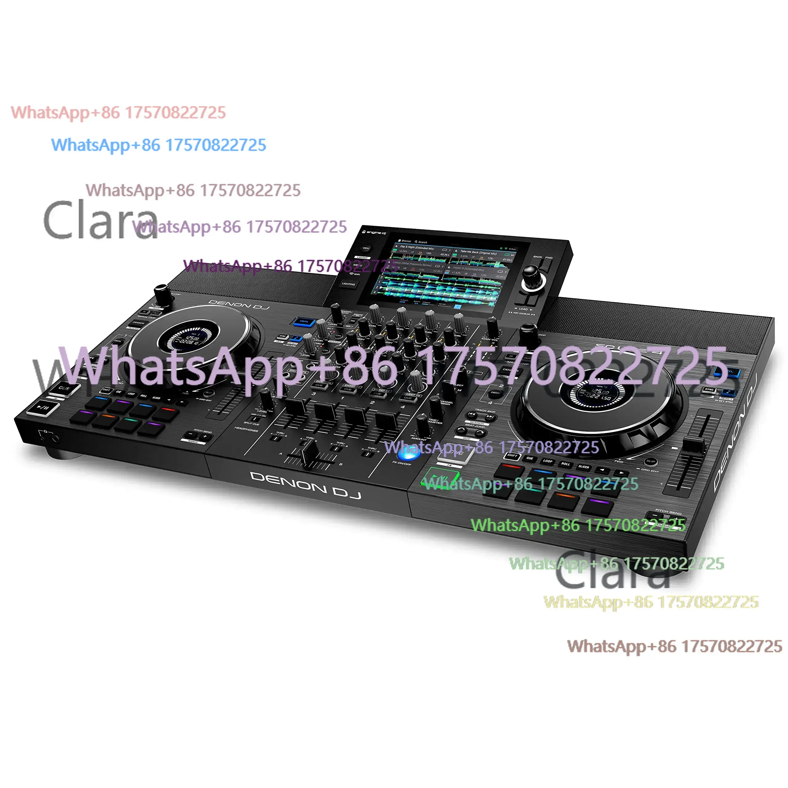 Dj Controller 4 Channel Standalone - Clara Tools StoreBrand New Denon DJ