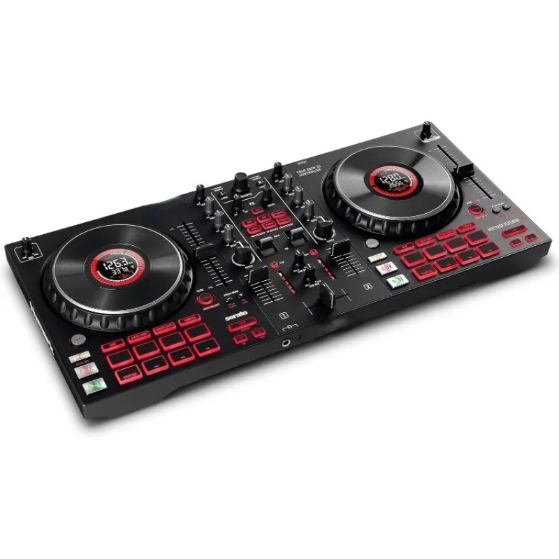 Dj Controller With Jog Wheel - DJ Controller with Jog Wheel Displays,