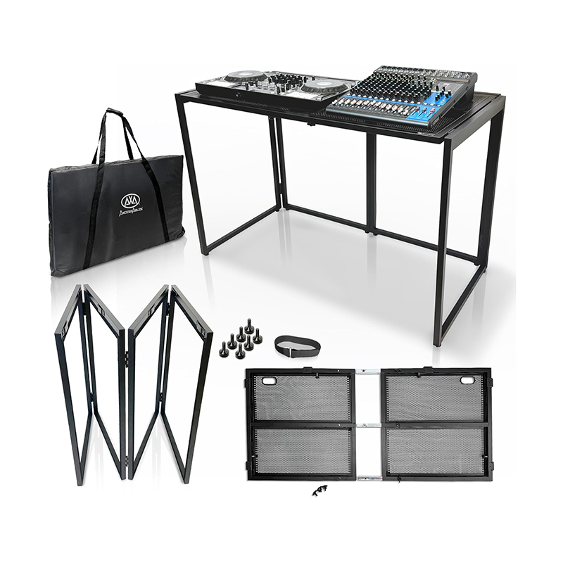 Dj Stand Table Foldable - Customized Por Mobile Folding Stage Mixer