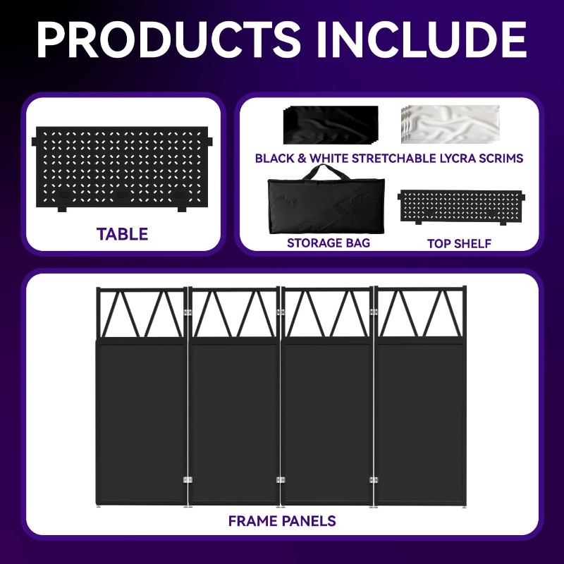 Dj Stand Table Foldable - 2025 hot salePortable DJ Booth Table,Foldable