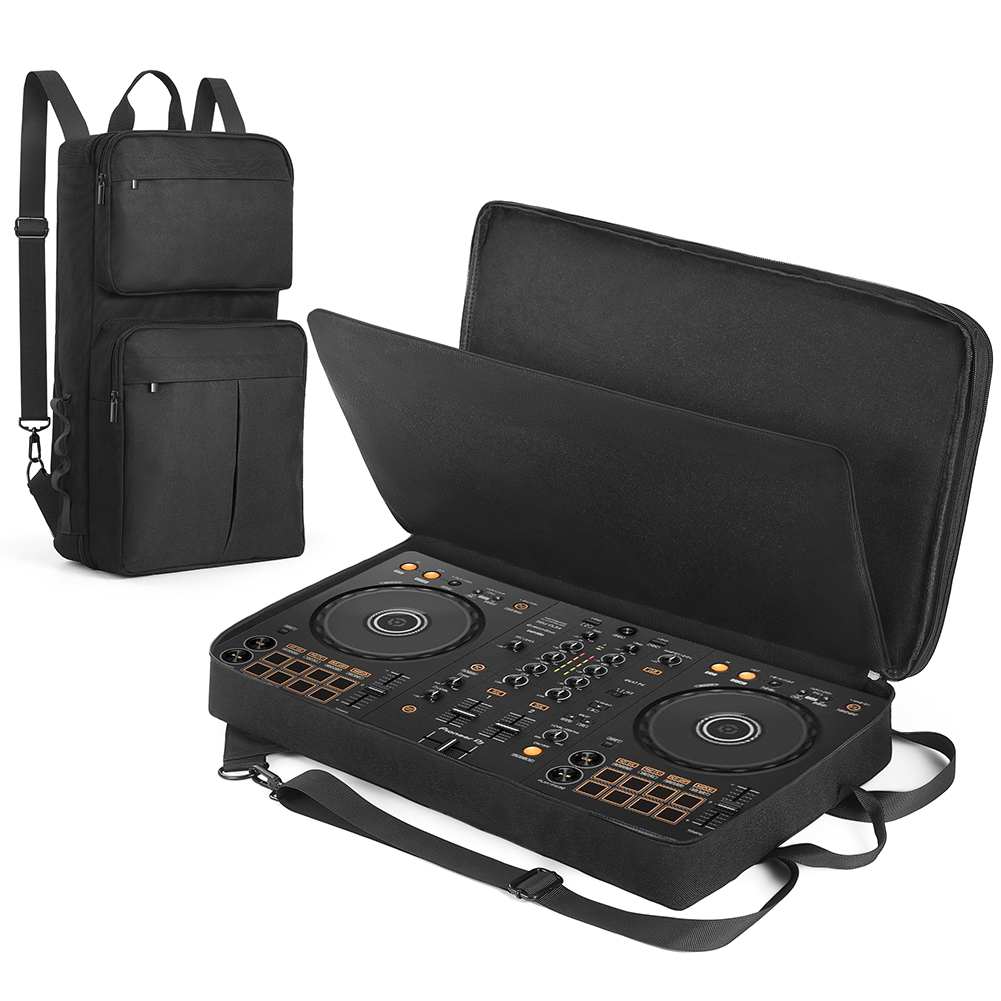 Dj Turntable Direct Drive - Carrying Case Backpack for Pioneer DDJ-400/DDJ-FLX4