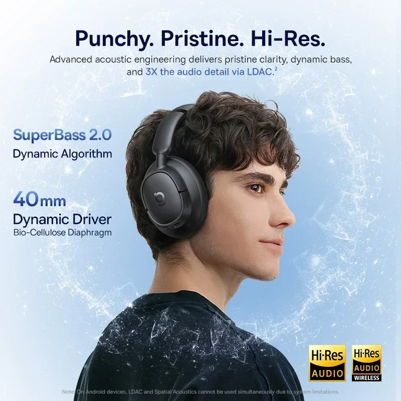 Baseus EH10 NC ANC Wireless He - đánh giá và giá Dj Headphones Professional