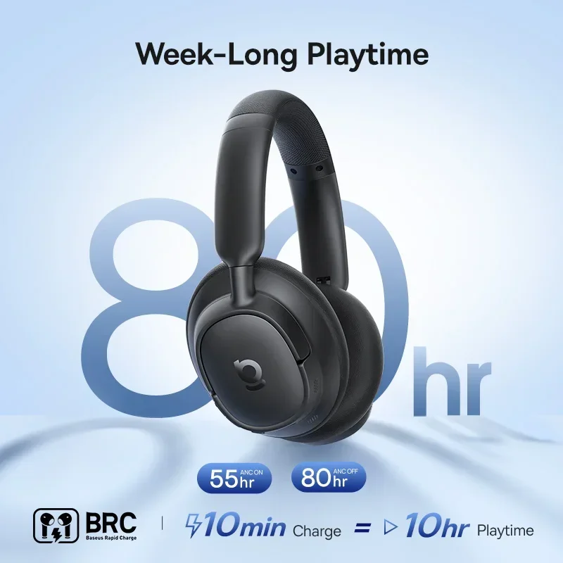 Baseus EH10 NC ANC Wireless He - đánh giá và giá Dj Headphones Professional