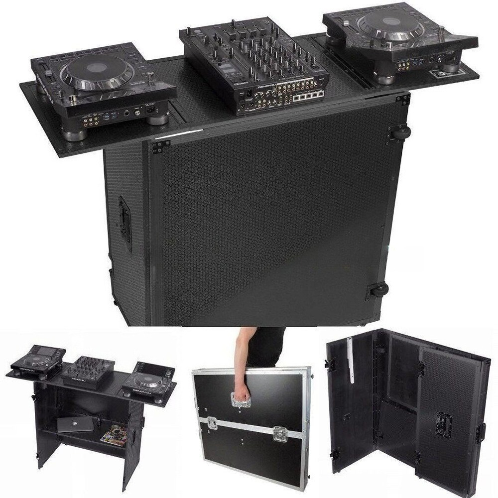 Portable Foldable DJ Booth Fli - đánh giá và giá Dj Stand Table Foldable