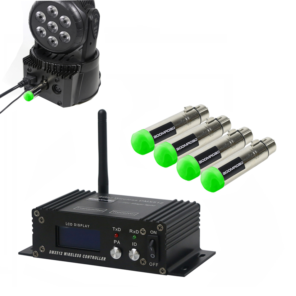 XLR Receiver Transmitter DMX C - đánh giá và giá Dj Light Moving Head Stage