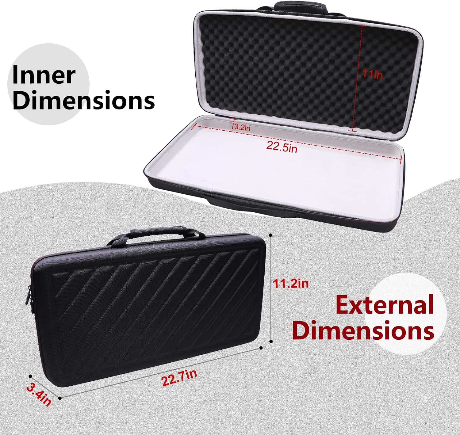 LTGEM EVA Hard Case for Pionee - đánh giá và giá Dj Controller Pioneer Ddj