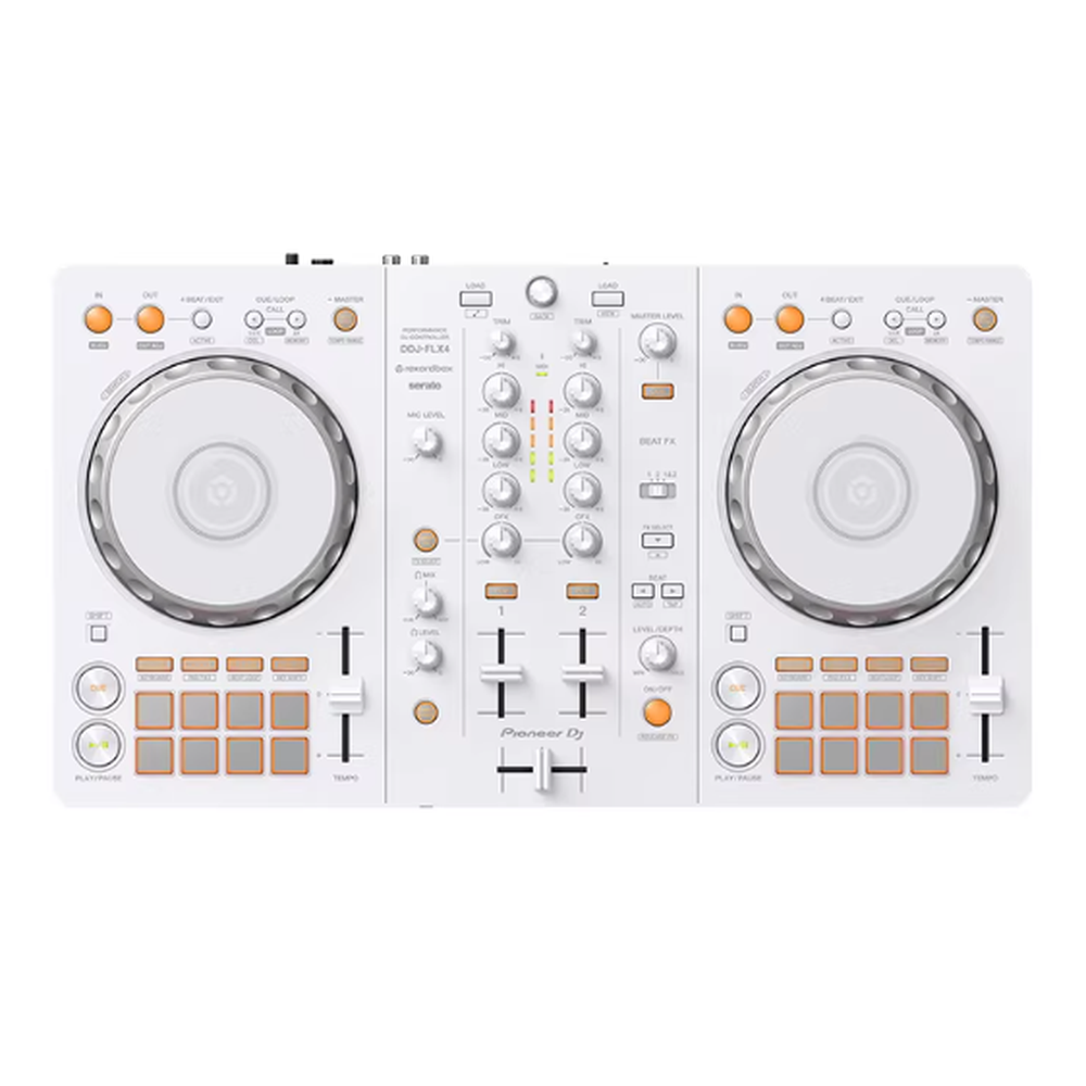 Pioneer DJ DDJ FLX4 W White 2  - đánh giá và giá Dj Controller Pioneer Ddj