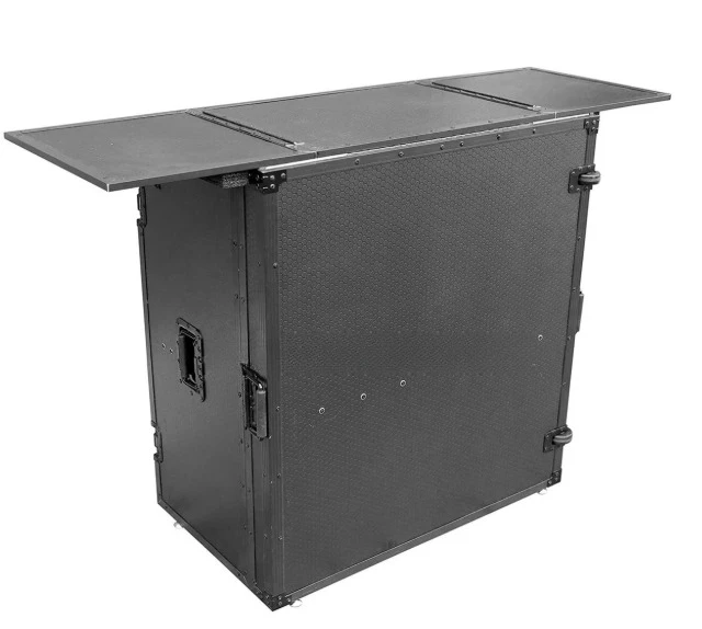 Foldable DJ Booth Flight Case  - đánh giá và giá Dj Stand Table Foldable